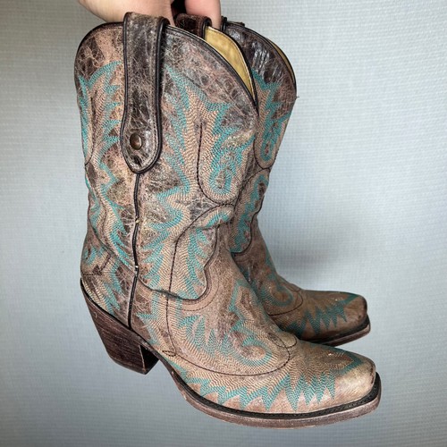 Corral g1121 brown - corral, distressed